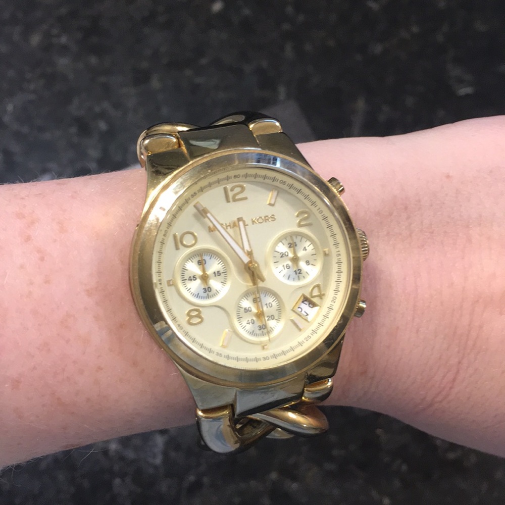 Michael Kors Gold Link Watch